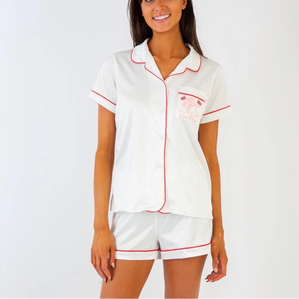 koch limited edition silk pajama set size can